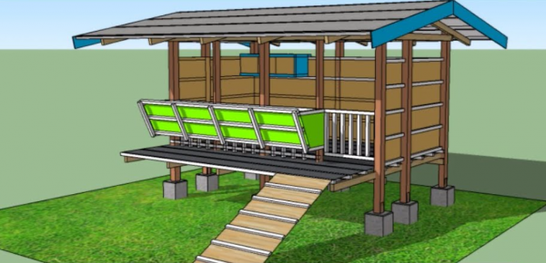 Desain Kandang Kambing Minimalis